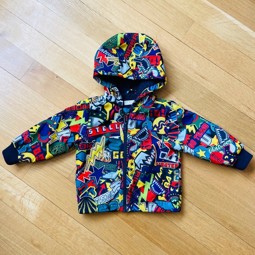 Stella McCartney Kids Comic Puffer Jacket